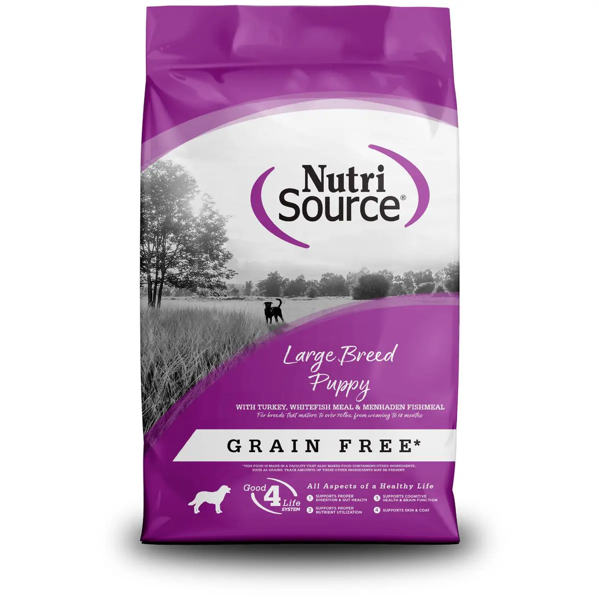 NutriSource Grain Free Cachorro Raza Grande 12 lb