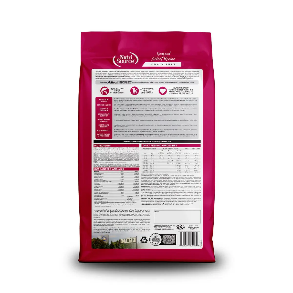 NutriSource Grain Free Seafood Select 12 lb