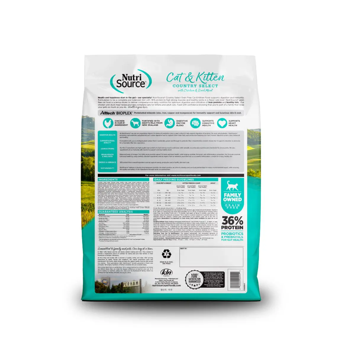 NutriSource Gato y Gatito Country Grain Free 12 lb