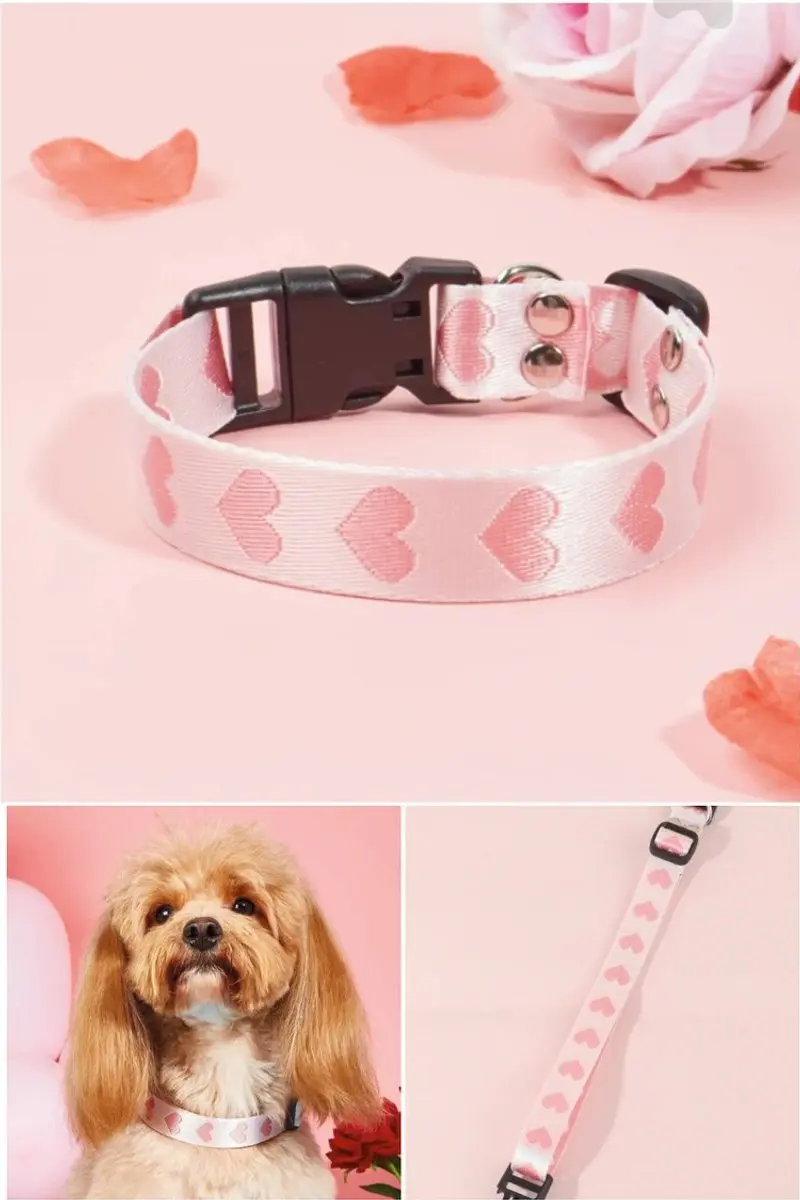 Collar de corazones