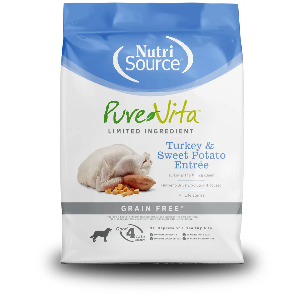 PureVita Grain Free Pavo y Camote 25 lb