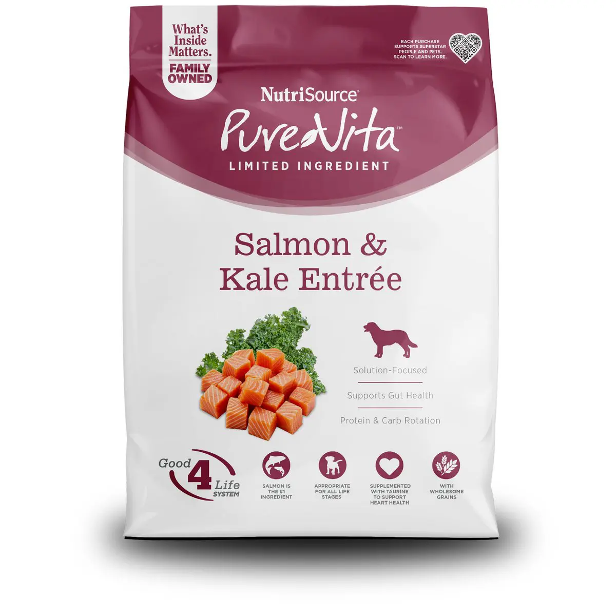 PureVita Salmón y Kale 25 lb